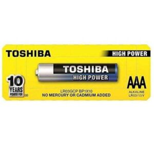 Baterie Alkalina Toshiba High Power 1.5 V - AAA-R3 1Buc