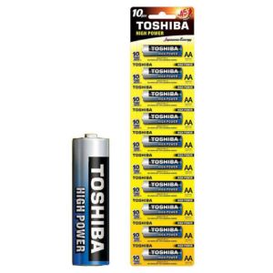 Baterie Alkalina Toshiba High Power 1.5 V - AA-R6 1Buc
