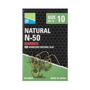 Carlige Preston Natural N-50 Hooks Nr.10