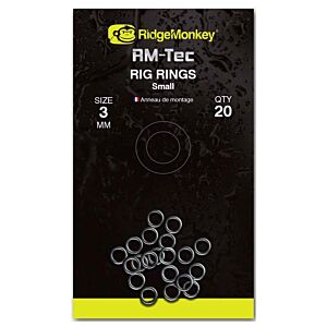 Anouri Rotunde Korda Rig Rings, 20buc/plic S