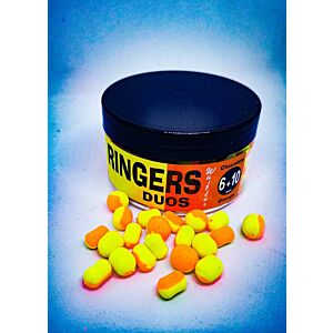 Wafter Ringers Duos Yellow-Orange 6+10mm Chocolate Orange
