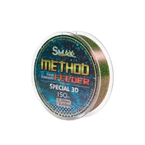 Fir Monofilament Smax Method Feeder Special 3D Verde Camo 150m 0.18mm 5kg