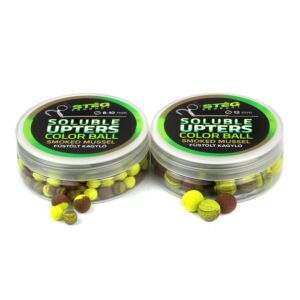 Wafters Steg Upters Solubil Color Ball 12mm 30g Scoica Afumata