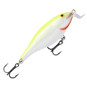 Vobler Rapala Shallow Floating Shad Rap Silver Fluo Chartreuse 5cm 5g