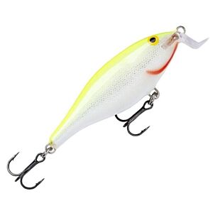 Vobler Rapala Shallow Shad Rap Floating Silver Fluorescent Chart 7cm 7g