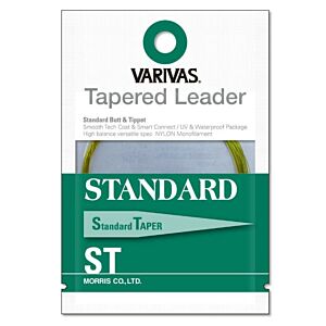 Forfac Fly Varivas Tapered Leader Standard ST 4X 9ft 0.165-0.51mm