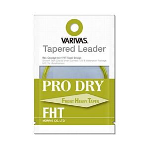 Fir Inaintas Fly Varivas Tapered Leader Pro Dry FHT 7x11ft. 0.104mm-0.36mm