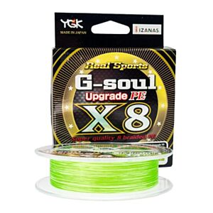 Fir Textil YGK G-Soul X8 Upgrade PE Green 150m 0.185mm 25lbs