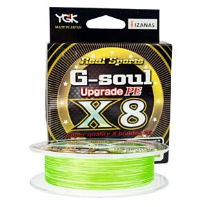 Fir Textil YGK G-Soul X8 Upgrade PE Green 150m 0.210mm 30lbs