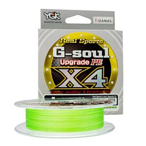 Fir Textil YGK G-Soul X4 Upgrade PE Green 150m 0.3mm 6lbs