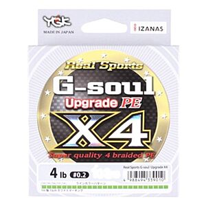 Fir Textil YGK G-Soul X4 Upgrade PE Green 0.13mm nr.6 12lb 150m